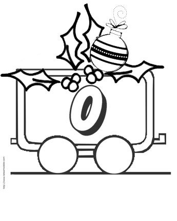 coloriage chiffre 0

