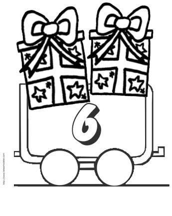 coloriage chiffre 6
