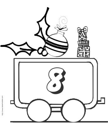 coloriage chiffre 8
