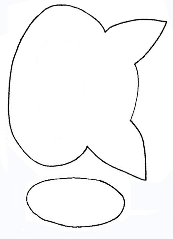 mod&egrave;le de masque cochon
