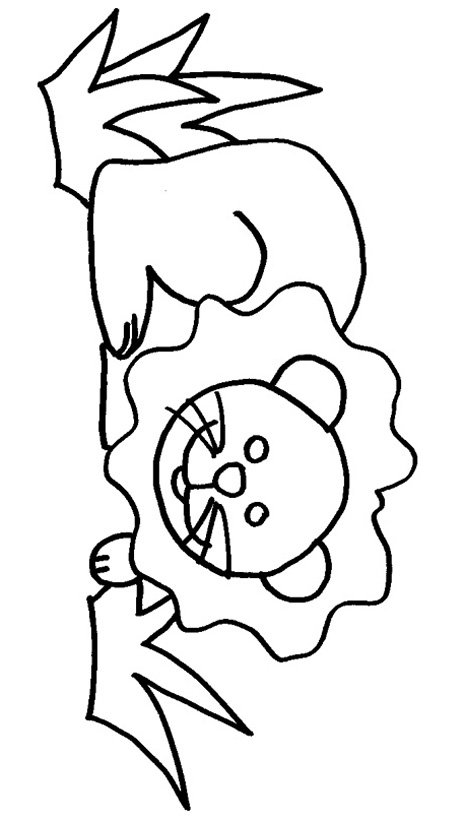 collection 2 de coloriage : le lion

