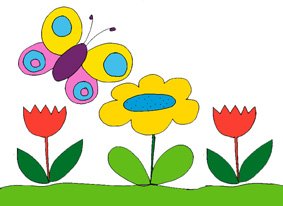 fleurs colori&eacute;es
