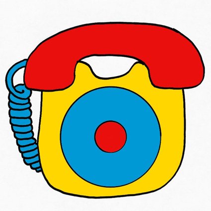 t&eacute;l&eacute;phone colori&eacute;
