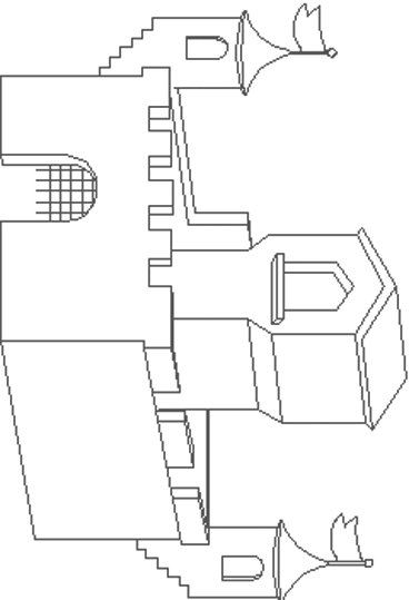 coloriage chateau fort 1
