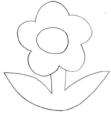 Mod&egrave;le de fleurs pour couronne &agrave; imprimer
