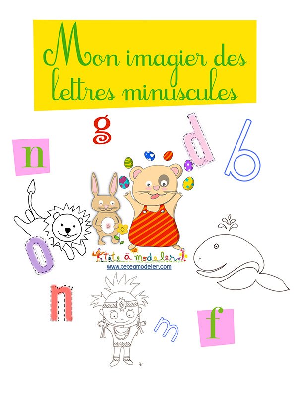 Couverture imagier des minuscules
