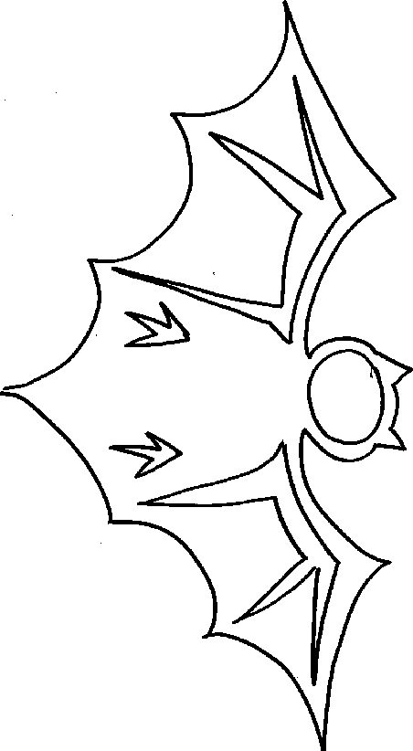 d&eacute;cor fen&ecirc;tre : dessin chauve souris
