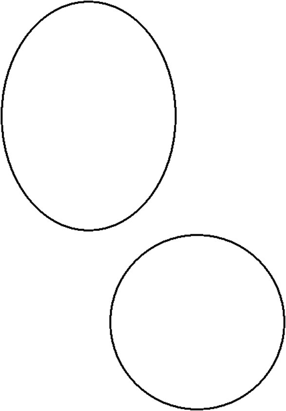 mod&egrave;le de d&eacute;cors de fen&ecirc;tre ovales
