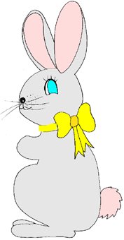 lapin 3 &agrave; d&eacute;couper