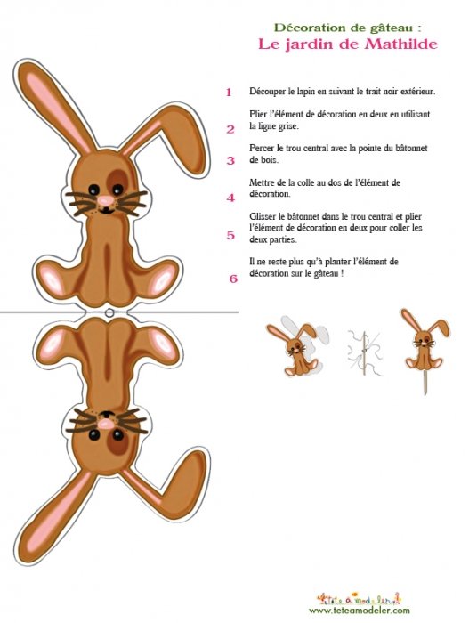 Le lapin du jardin de Mathilde