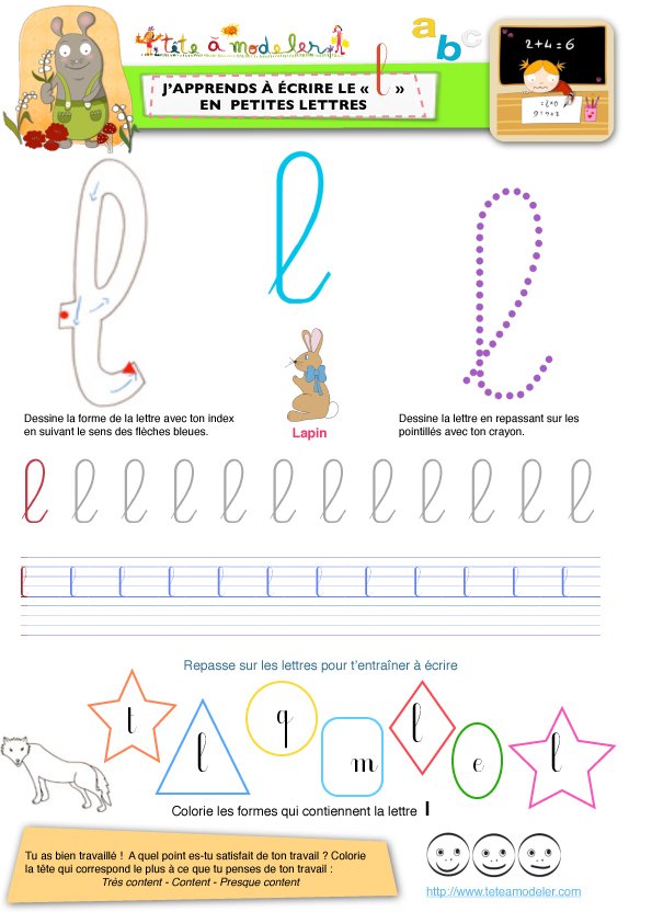 apprendre le "l"
