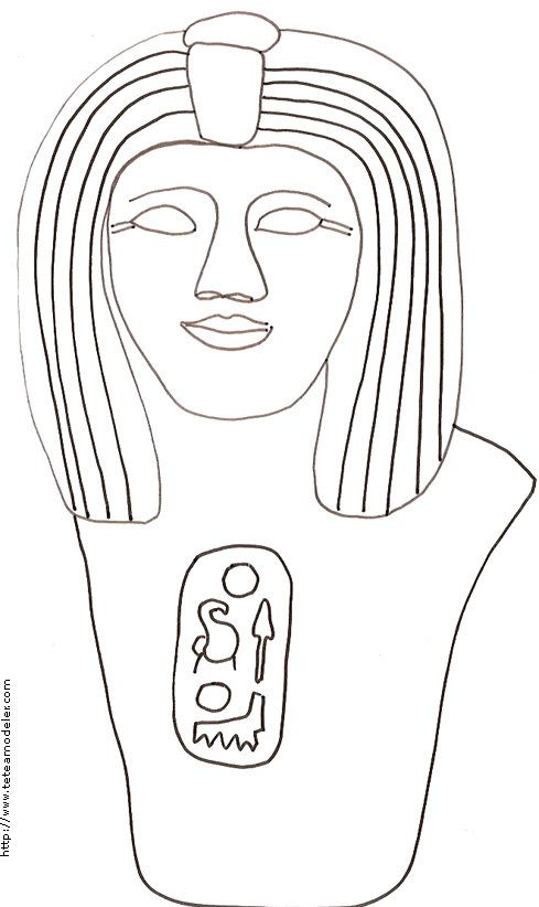 Coloriages inspir&eacute; de l'art ph&eacute;nicien
