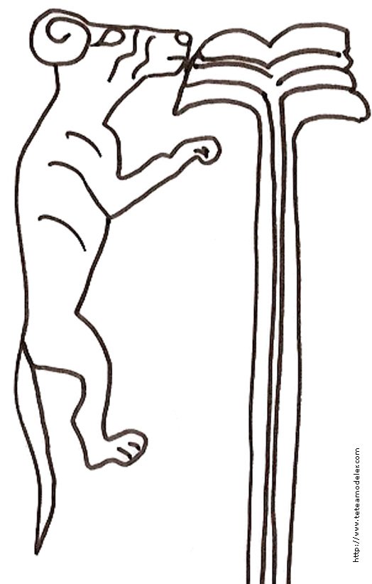 Coloriage sur l'ancienne Egypte
