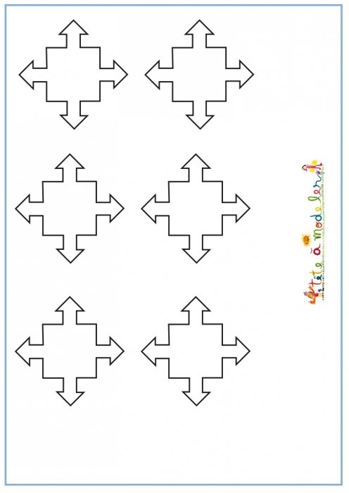 Imprimer des croix 2 pour couronne de roi