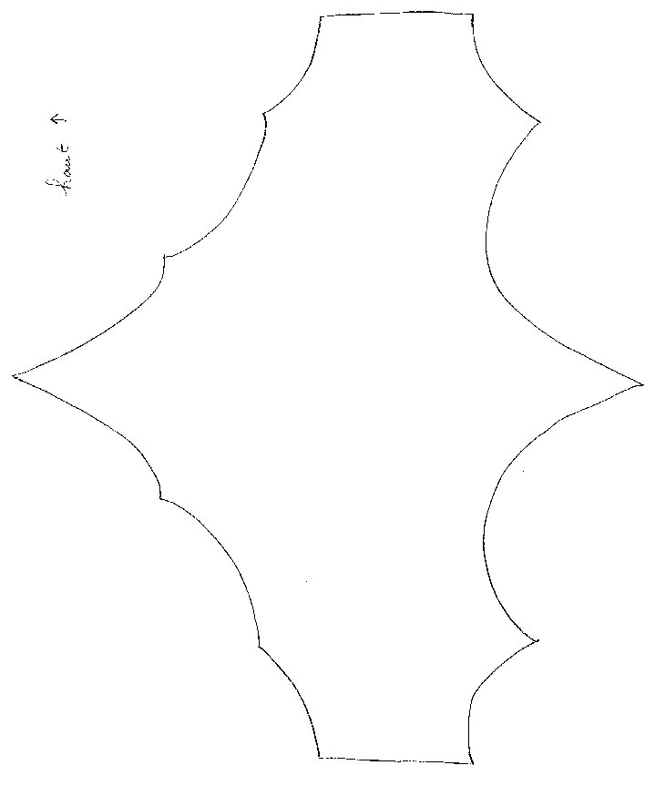 Mod&egrave;le de diad&egrave;me d'elfe
