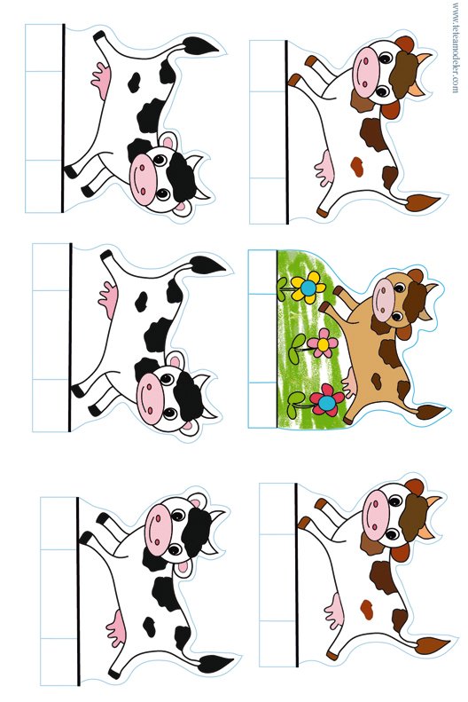 Jeu de la ferme : les vaches
