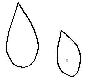 Imprimer le modèle de feuilles rondes pour masque 