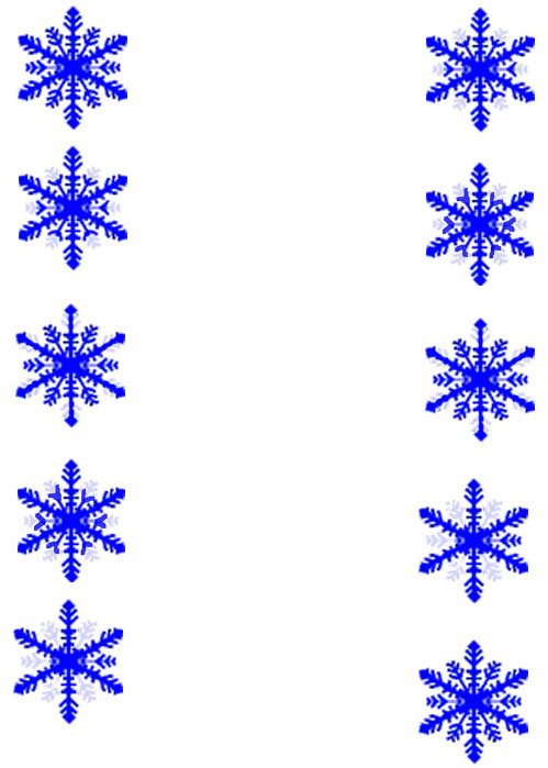 jeu des flocons
