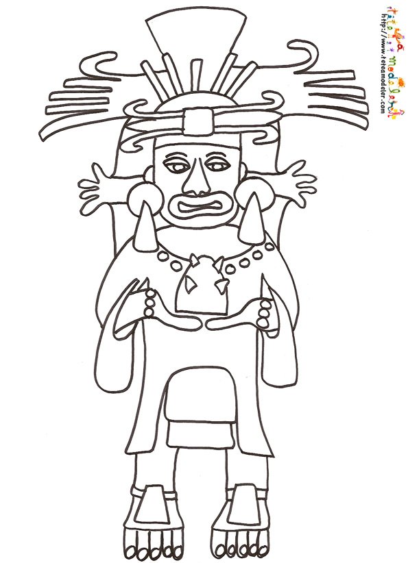 Coloriage Inca 
