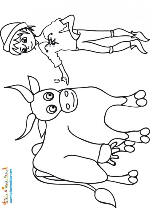 Jack et sa vache
