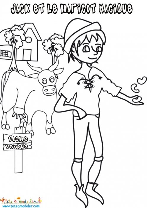 Jack vend sa vache contre des haricots magiques