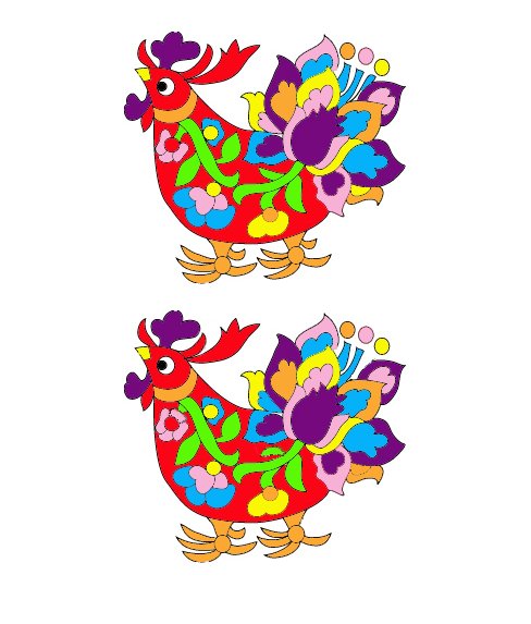 jeu des erreurs coq chinois
