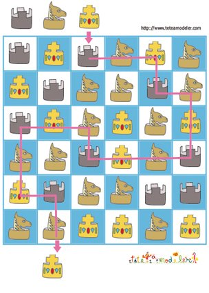 Solution du jeu de suite logique : jeu d'échecs