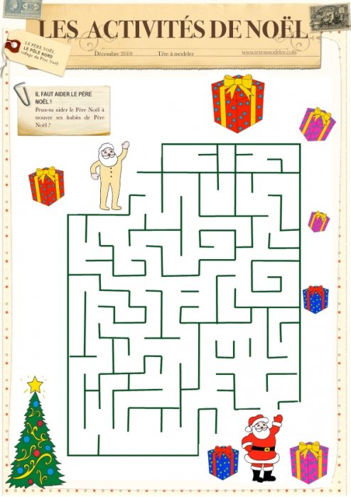 Où est l'habit du Père Noël ?