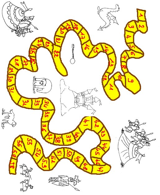 mini jeu de l'oie &agrave; imprimer 7

