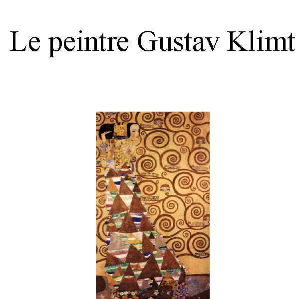 Livre sur klimt couverture
