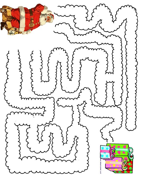 Labyrinthe du pere Noel