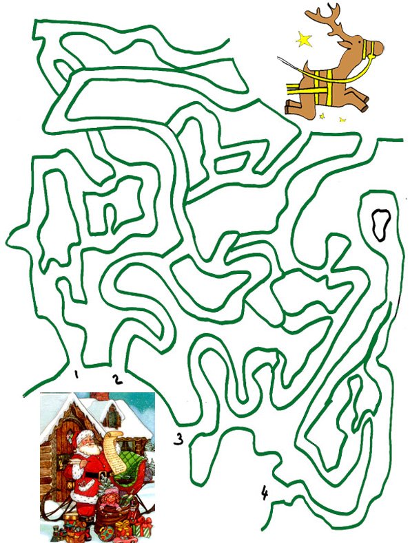 Jeu le pere noel a perdu son renne
