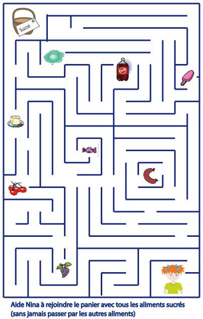 LABYRINTHE : le sucré