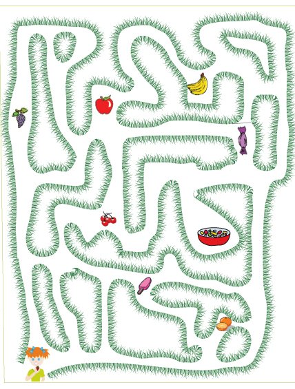 LABYRINTHE : la salade sucrée