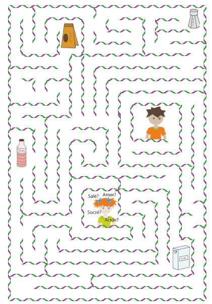 LABYRINTHE : les saveurs
