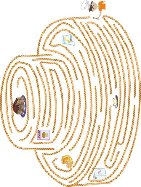 LABYRINTHE : le gâteau au chocolat
