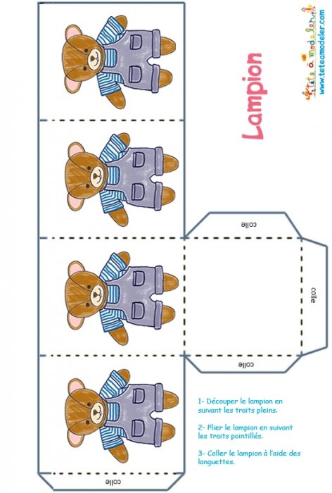 Lampion nounours