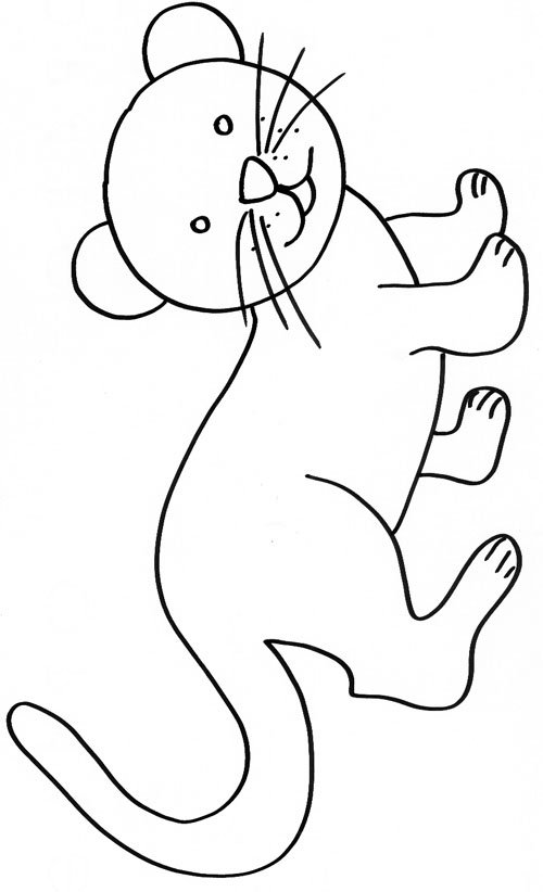 Imprimer le dessin d'un lion
