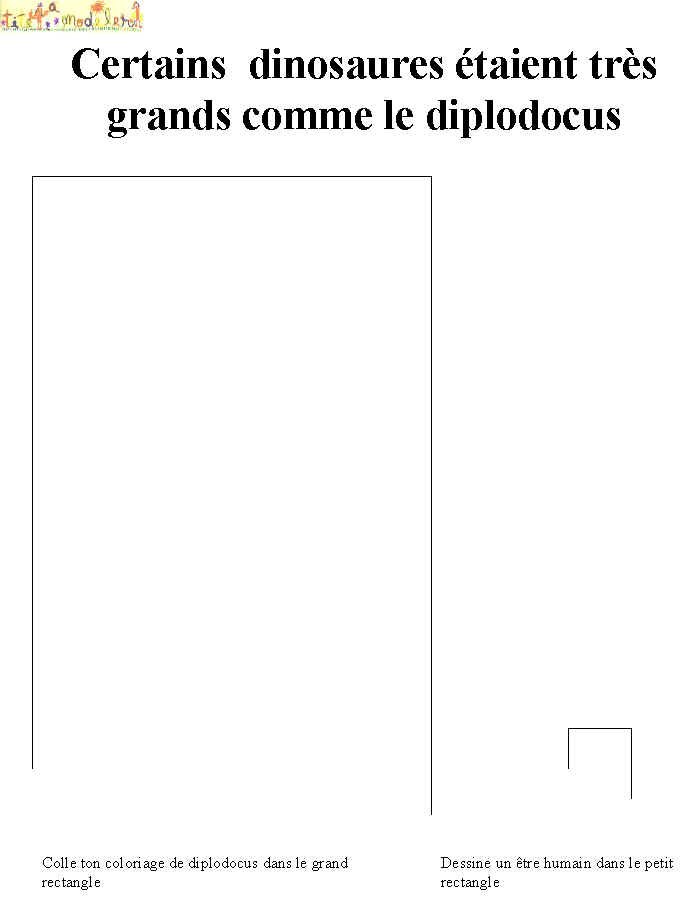 Imprimer la page 2 du livre sur les dinosaures
