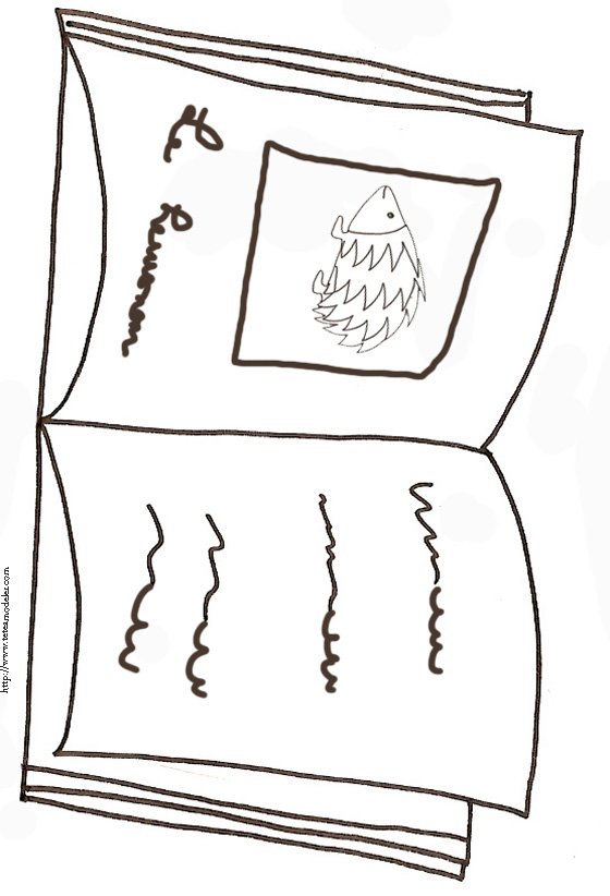 coloriage du dessin d'un livre
