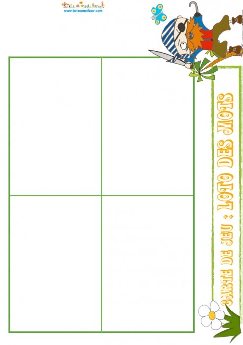 Carte de jeu 18 : Pirate