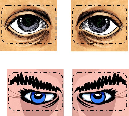 Mod&egrave;les pour lunettes  de star
