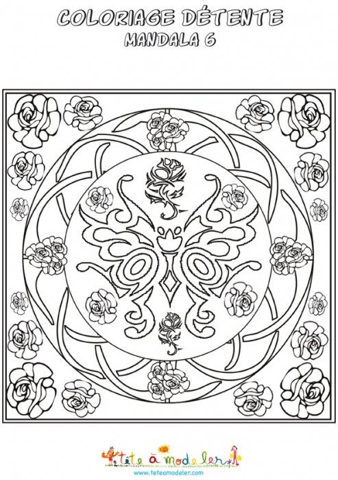 Vitrail en variation de roses