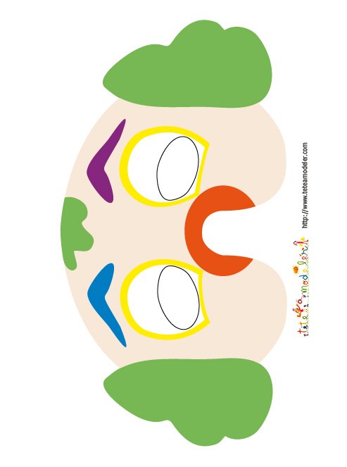 masque de clown

