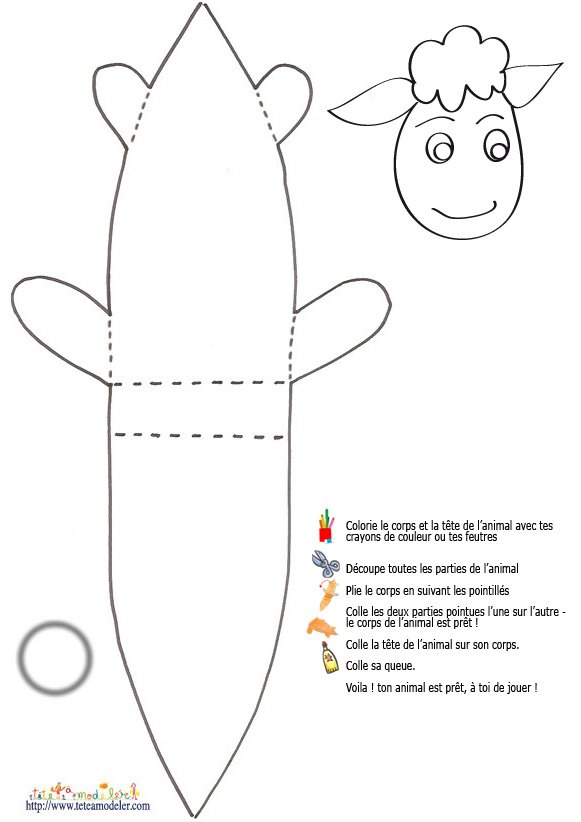 Jeu coloriage mouton
