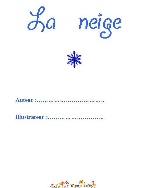 livre sur la neige  couverture
