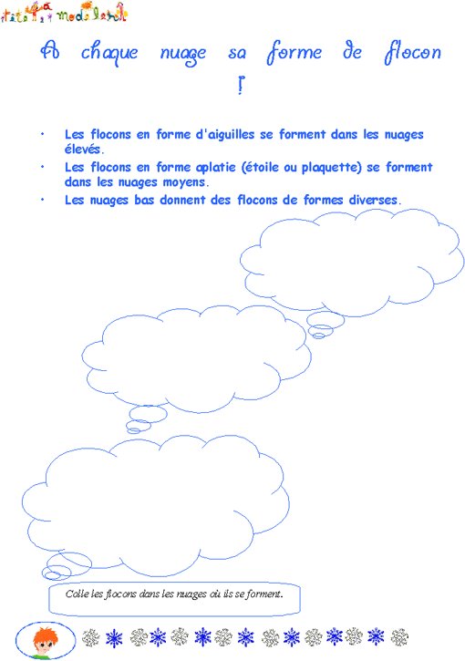 livre sur la neige forme des flocons

