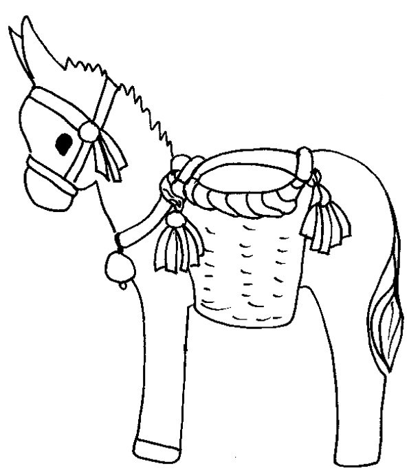 coloriage anne de saint nicolas