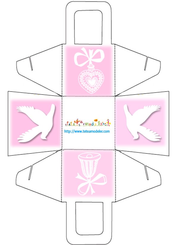 Panier drag&eacute;e colombe

