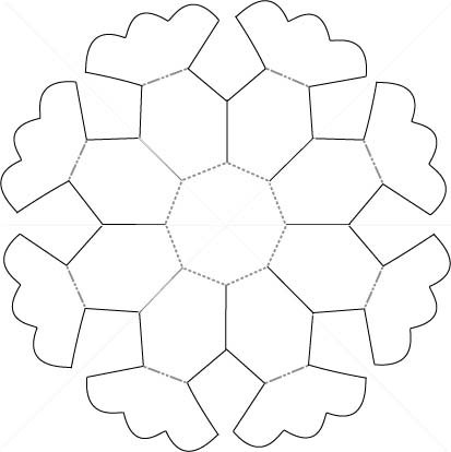 modele panier dragee &agrave; imprimer
